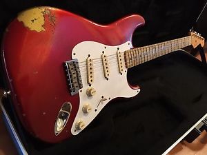USA Fender Stratocaster 57'RI Candy Apple Red (Real Relic)