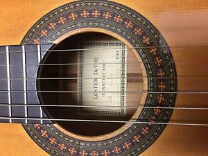 1982 Early LESTER DEVOE FLAMENCO GUITAR!  Wow!  RARE! Tone!!  Beautiful! W/ Case