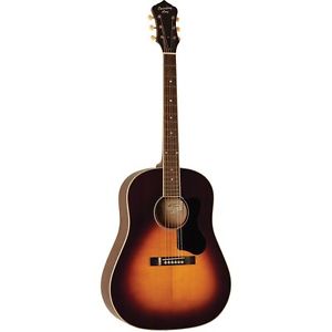 Recording King RAJ-126-SN Slope Shoulder Guitar, All Solid Sunburst