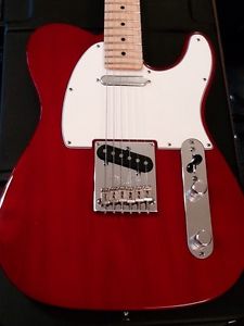 2013 Fender American Standard Telecaster Crimson Red Transparent