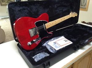 Fender American Standard Telecaster 2016 Crimson Red Transparent