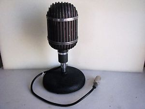WESTERN ELECTRIC 639A BIRDCAGE RIBBON MICROPHONE with COVER. Works well!