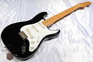 Fender Japan ST57-55 "E Serial" Black Made in Japan MIJ Used Guitar #g1729