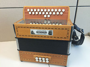 Accordion / Melodeon - Hohner Merlin Diatonic in G/C