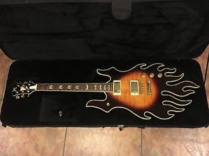 Minarik Cherub Inferno Electric Guitar Flame Serial Number 6 with Case