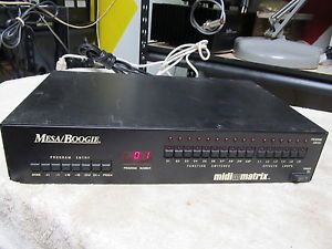 RARE Mesa Boogie Midi Matrix Switcher Router Looper