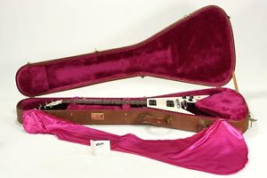 Gibson  FLYINGV 67 Black Electric Guitar W/HardCase From Japan Used #U497