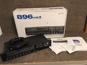 *PERFECT* MOTU 896mk3 FireWire Recording Interface 896