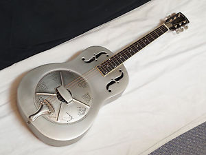 GOLD TONE GRS metal-body round-neck RESONATOR slide GUITAR new - B-stock