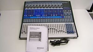 PreSonus StudioLive 24.4.2 Digital Performance Recorder Mixer, Flight Case (F1)