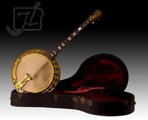 Rare Super Paramount Artist Professional Banjo Lot 4187