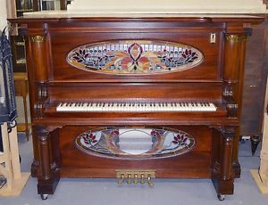 EARLY 20TH CENTURY NICKELODEON STYLE PLAYER PIANO Lot 78