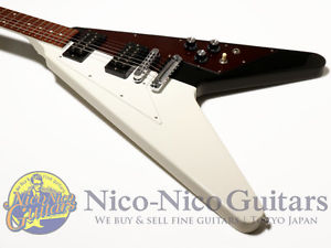 Gibson 2013 Rudolf Schenker Fying V (White/Ebony)