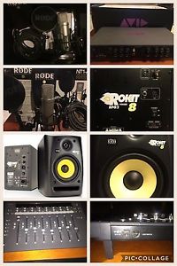 music studio equipment