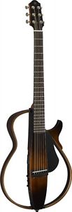 Yamaha SLG200S TBS Brown Tobacco Sunburst Steel String Silent Guitar From Japan