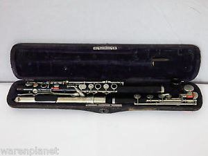 CARL KRUSPE LEIPZIG QUERFLÖTE ANTIK HOLZ DRGM 105527 SCHWEDLER REFORMFLÖTE flute