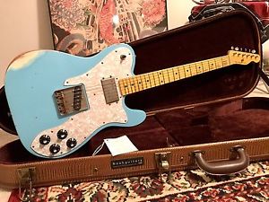 SWEET!  2016 Nash TC-72 Telecaster Custom Daphne Blue