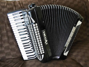 Akkordeon Excelsior 914, Cassotto-Jalousie, 4-chörig, 120 Bässe