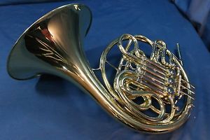 Conn 6D Double French Horn with Case and Mouthpiece