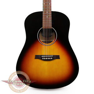 Brand New Seagull S6 Spruce Dreadnought Sunburst GT Acoustic Electric Guitar