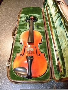 Excellent German violin.  Wm Lewis and son 1968