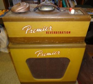 1962 Premier Model 120 amp and Premier Model 90 reverb unit – All original