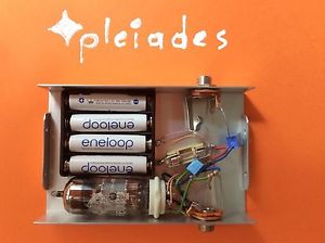 Pleiades V4 +ve Bias Electron Tube Battery Preamplifier for ribbon Microphone
