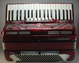 PAOLO SOPRANI PIANO ACCORDION 120 BASS