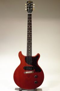 GIBSON 1958 Les Paul Jr Cherry w/hard case F/S Guitar Bass from Japan #R1162
