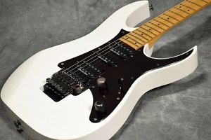 Ibanez RG2450MZ Galaxy White Prestige Used Electric Guitar Free Shipping