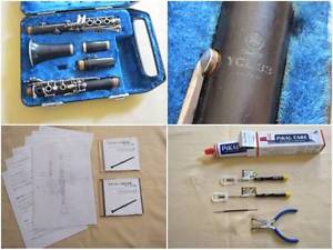 Yamaha clarinet disassembled and assembled DVD #M3398