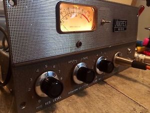 Vintage Stereo Ampex 601 600 602 Tube Mic Preamp TOTAL REBUILD STEREO RCA tubes