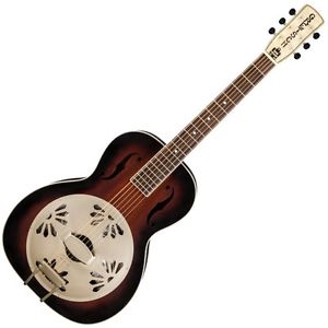 Gretsch G9241 Alligator Round Neck Resonator, 2 Color Sunburst