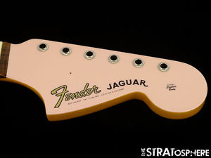 * Fender Vintage 62 RI USA Jaguar NECK 62 Reissue Rosewood Nitro Shell Pink #657