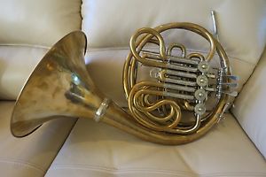 Alexander 1103 F/Bb Double French Horn Screw Bell - new leadpipe replated valves
