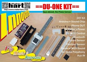 DIYKit Maker Hart DU-ONE Music Instrument, 64 poly, Wireless MIDI Bluetooth+App