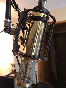 MANLEY LABS GOLD REFERENCE MULTI PATTERN LARGE DIAPHRAGM TUBE CONDENSER MIC LQQK