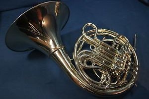 1963 Elkhart Conn 8DS (8D w/Screw Bell) Double French Horn w/Case, Mouthpiece