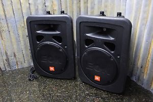 PAIR of JBL EON10 G2 Portable Powered Speakers Good Condition FREE SHIPPING