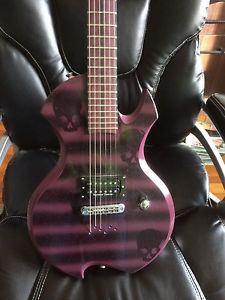 Custom made Revenant electric guitar skull shred metal killer USA