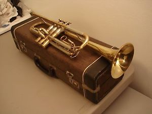 1956 F. E. Olds Super Pro Trumpet ( Los Angeles) Looks Nice & plays GREAT !!!