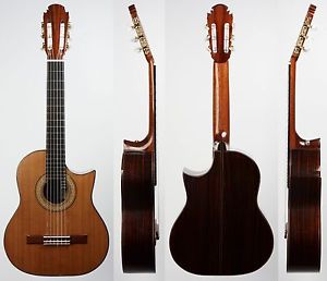 1991 Edgar Vila Requinto Guitar, Indian Rosewood and Cedar, Calton, Amazing!