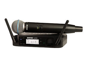Shure GLXD24/B58 Beta 58 Digital Hand Held Wireless Microphone