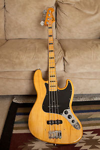 1972 Fender Jazz Bass Natural Finish