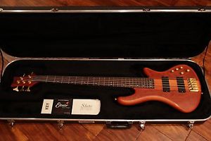 2006 Schecter Stiletto Studio-5 Electric Bass Guitar - Beautiful Case Queen!