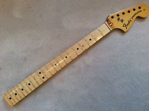 1972 Vintage Fender USA Maple Stratocaster Neck Strat Nice Clean Condition 72