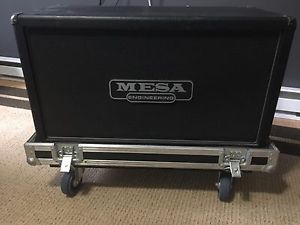 Mesa Boogie 2x12 Rectifier Horizontal Closed Back Cabinet WITH Flight Case