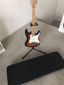 1991 Fender Stratocaster Sunburst with Stand and Hard Case serial # N1060965