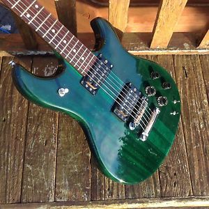 Rare Yamaha Superflighter SF-600, Deep Green, thru neck, 1981, active/passive