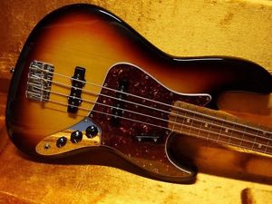 Fender American Vintage '62 Jazz Bass 3knob 3CS Electric Free Shipping